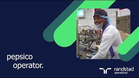 working as an operator at pepsico via randstad