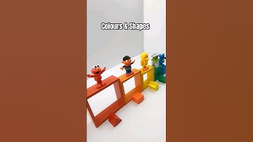 Colors & Shapes With Sesame Street Friends | Educational Videos for Toddlers