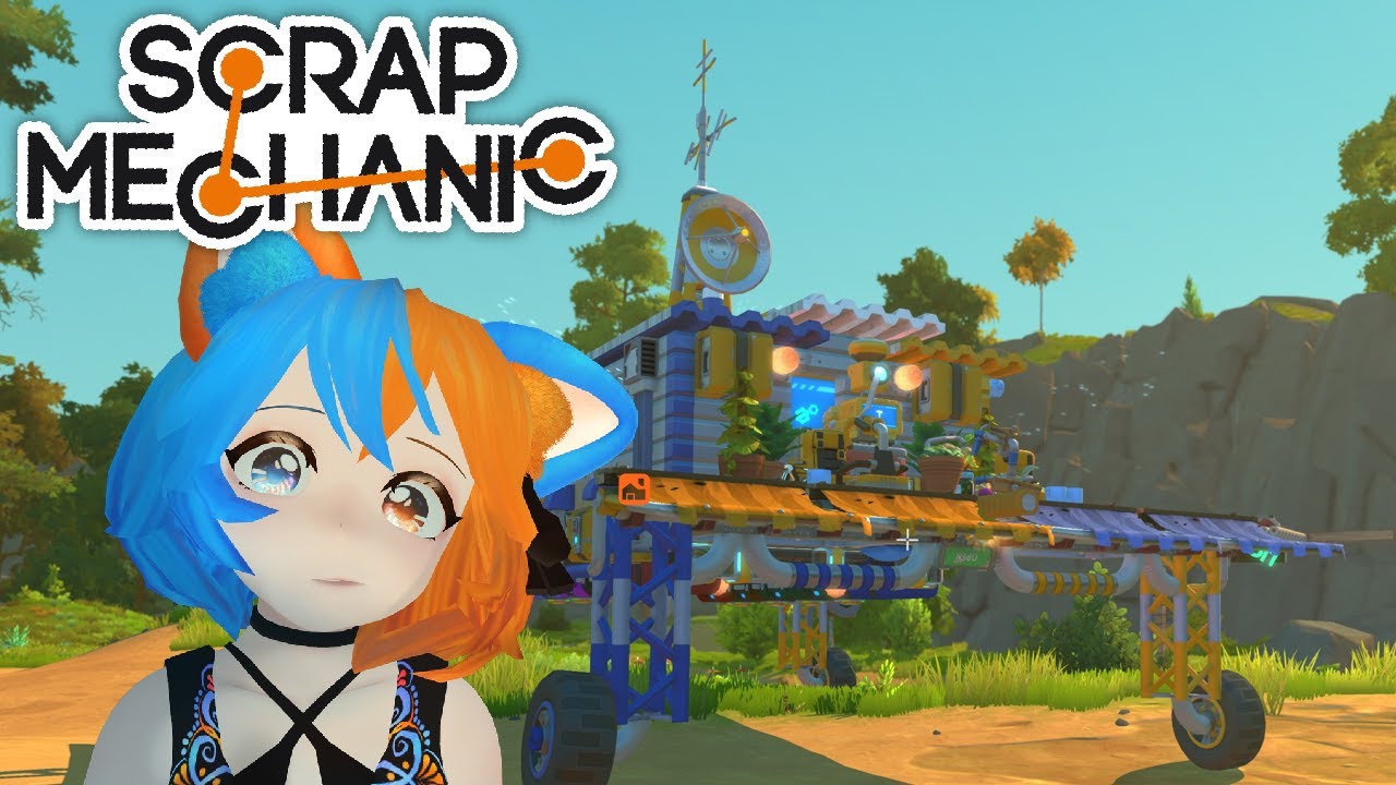 Striving To Be The Best Warehouse Pit Crew [Scrap Mechanic stream]