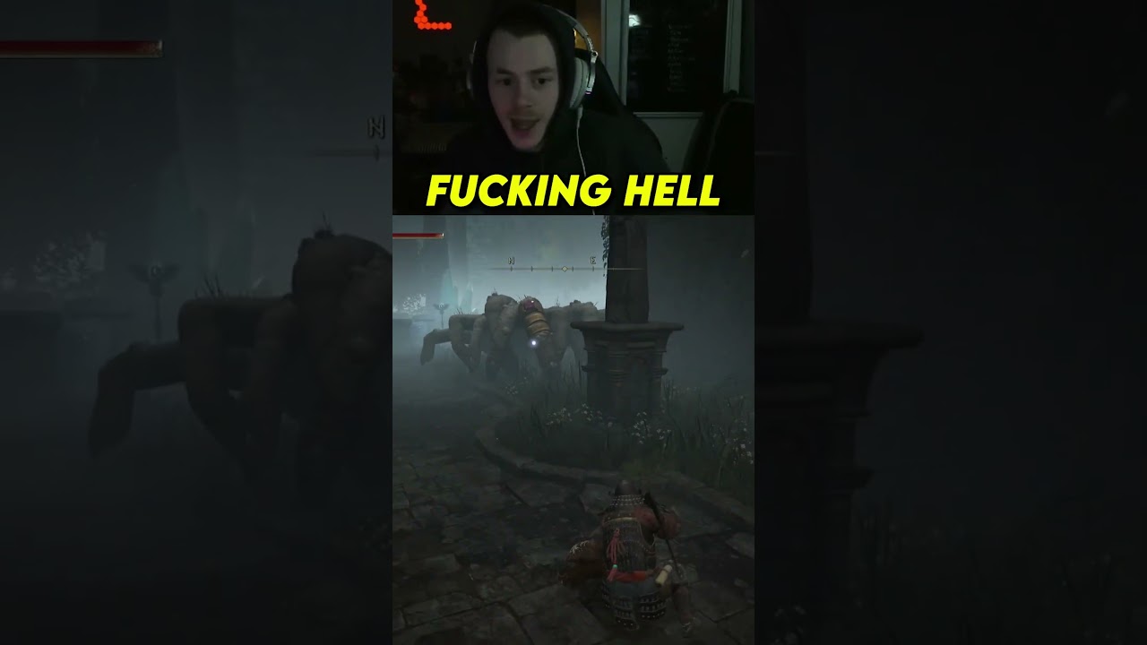 Elden ring turns into a horror game #gaming #twitchstreamer #eldenring