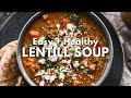 Easy Moroccan Lentil Soup | Healthy, Vegetarian & Flavor-Packed