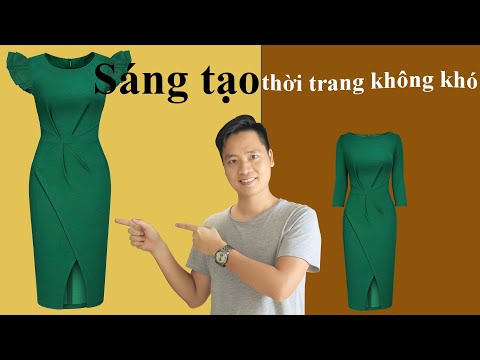 Video #20/30 Thiết kế sáng tạo biến hóa thành chiếc đầm khác... - youtube