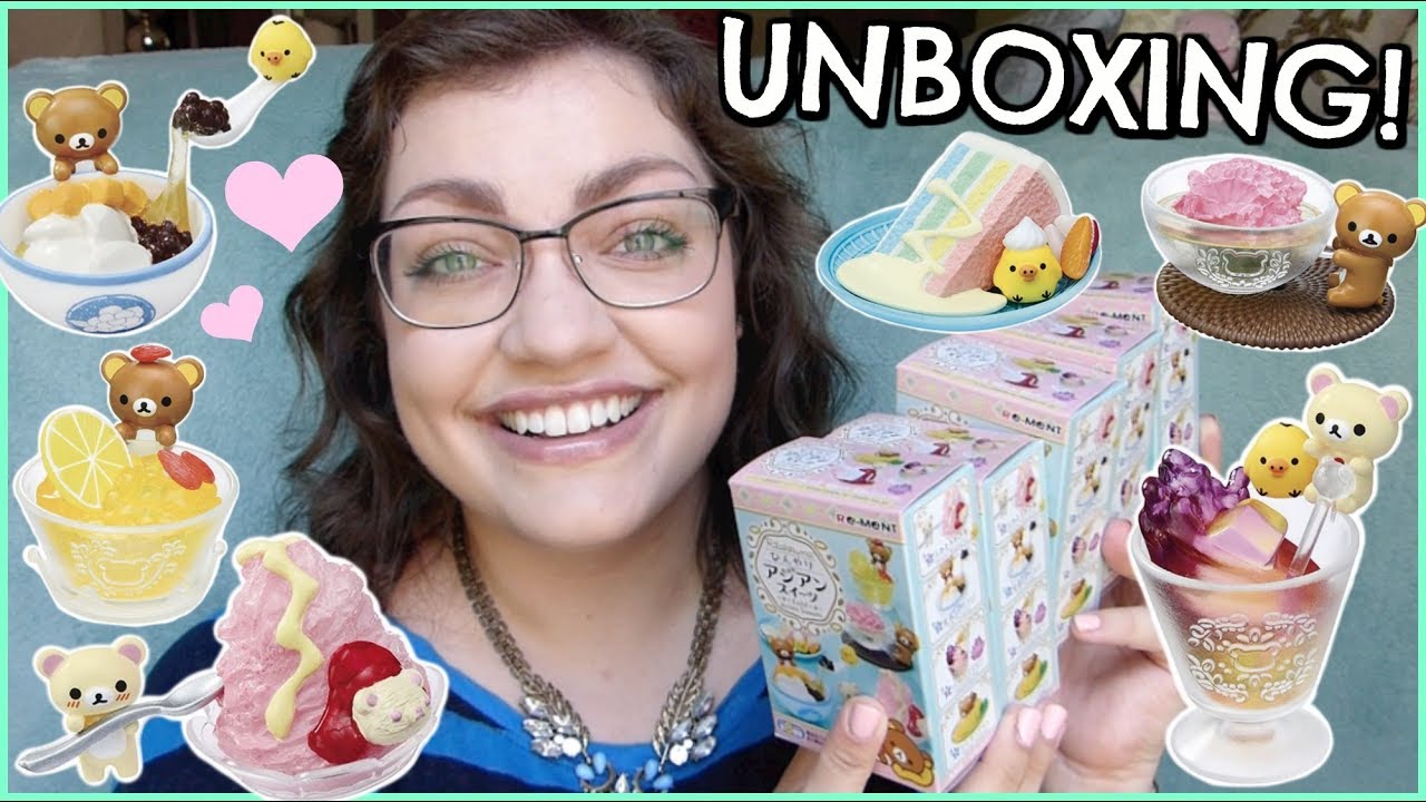 Rilakkuma Cold Asian Sweets Re-Ment | MYSTERY UNBOXING