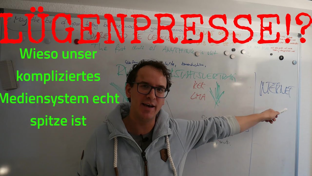 Freie Medien oder Lügenpresse? Wieso unser Mediensystem eines der besten der Welt ist!