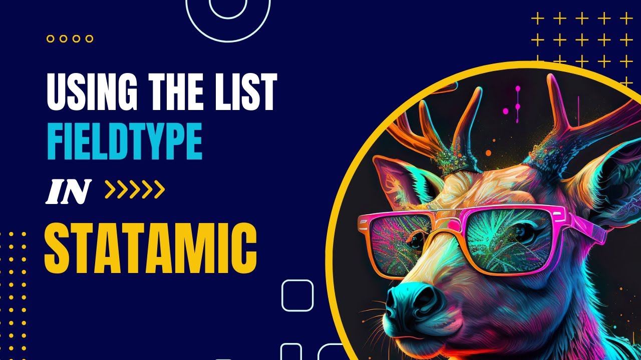 Using the List Fieldtype in Statamic - YouTube