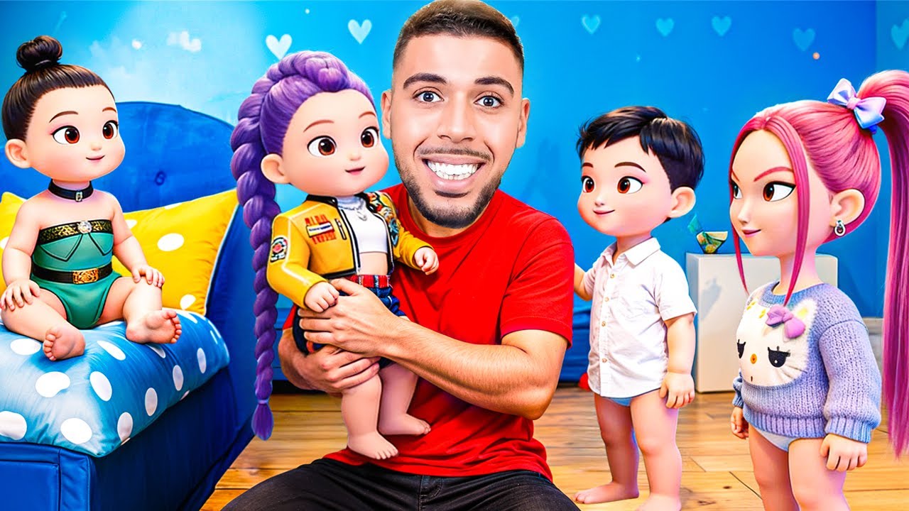 J’AI ADOPTÉ LES KPOP DÉMON HUNTERS ! (Trop drôle)