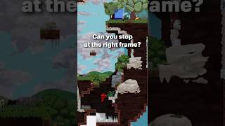 Can you stop at the right frame?