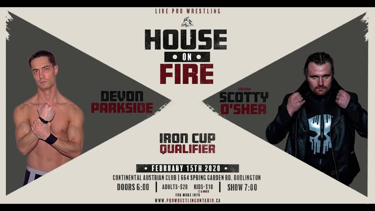 Devon Parkside vs "Hacker" Scotty O'Shea | Match Highlights | House On Fire 02-15-20
