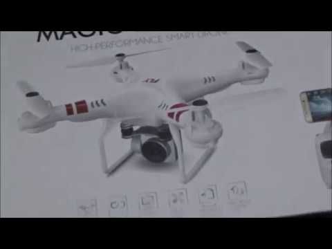 Mi DRONE Magic Speed X52. Drone chino barato. camera iphone 8 plus apk