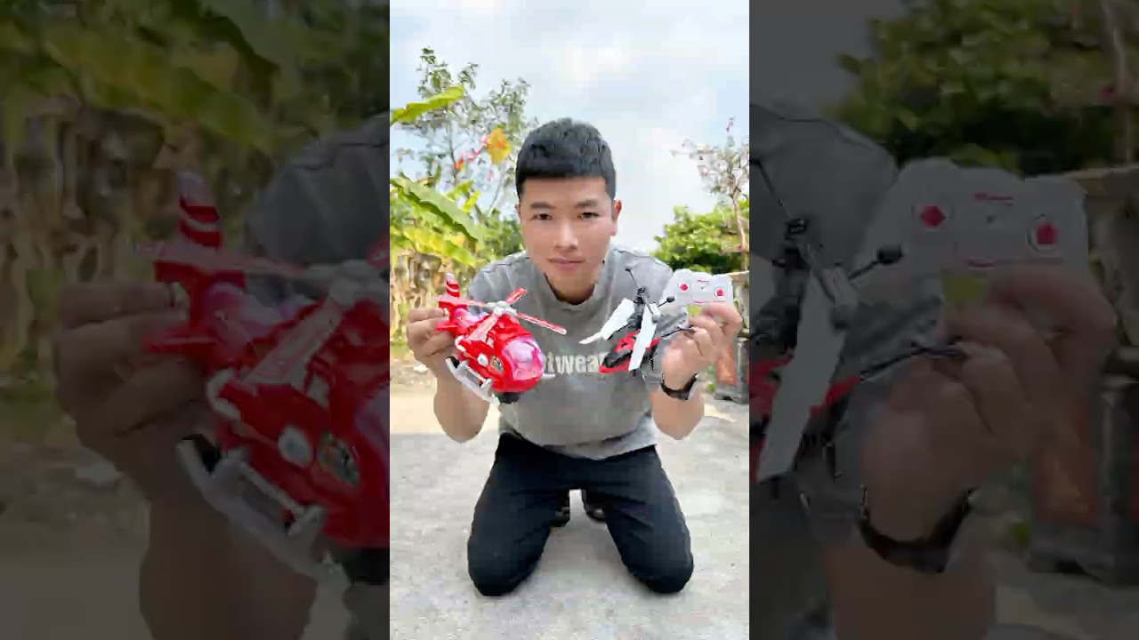 These two toy helicopters are truly special 