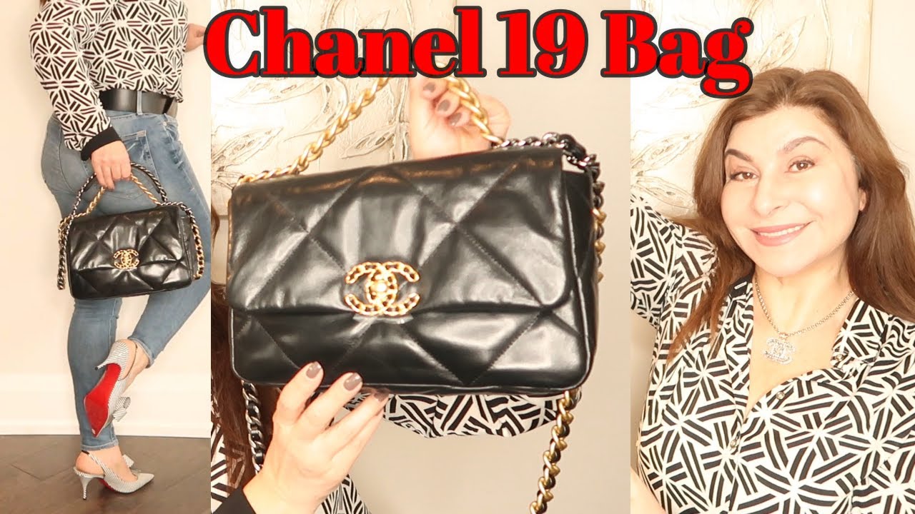 Bag Organizer for Chanel 19 Flap (Small/Regular Size/26cm) - Zoomoni