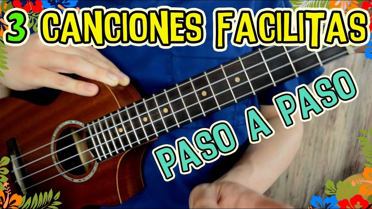 3 CANCIONES SUPER FÁCILES EN UKULELE ¡PUEDES TOCAR SI VAS COMENZANDO!  Estrellita/ Oh Susana/Can can - YouTube
