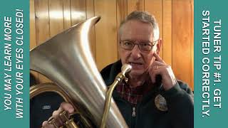 How To Use Your Tuner, TIP #1. Cornet/Trumpet, Horn, Baritone, Euphonium, Trombone, or Tuba Tips For Switching To Baritone From Euphonium