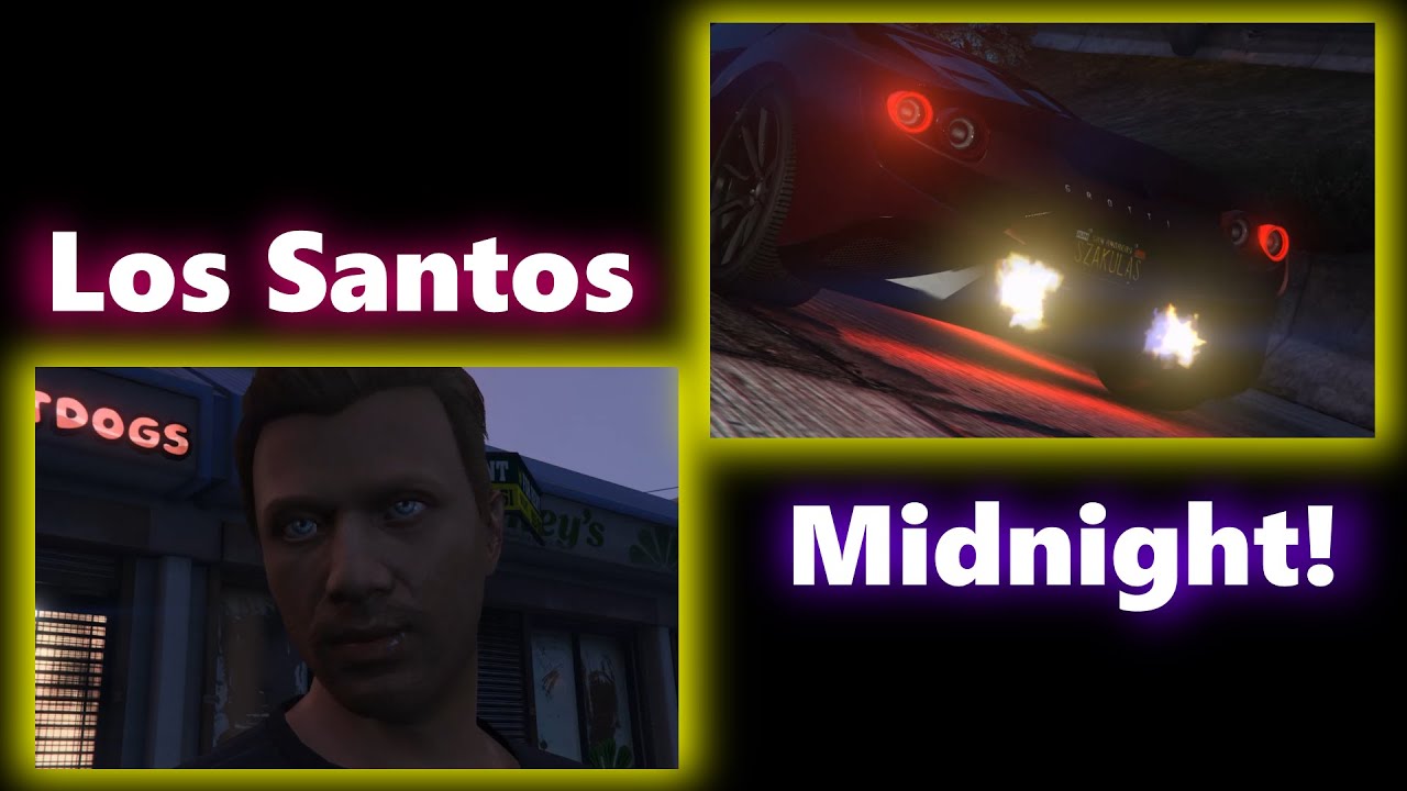 Los Santos Midnight! | GTA 5 Cinematic - YouTube