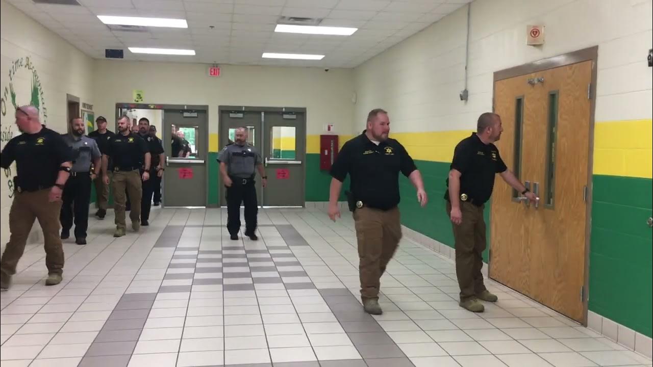 Local Law Enforcement Agencies Conduct Intruder Drill at Northside Elementary YouTube