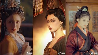 [抖音] TIKTOK Chinese Hanfu traditional dress |ชุดจีนโบราณ|5