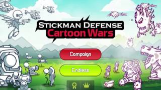 Stickman Defense: Cartoon Wars