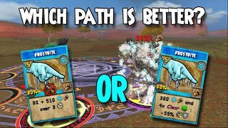 Wizard101: FROSTBITE - WHICH PATH IS BETTER