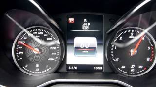 KAC - Mercedes-Benz C250 BlueTec 0-100 km/h Acceleration (on wet)