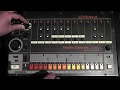 How to use a Roland TR808 Drum Machine Tutorial