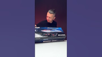 RC boat 4s Disruptor from Traxxas. Tandem Axle boat trailer for Disruptor. #remotecontrol