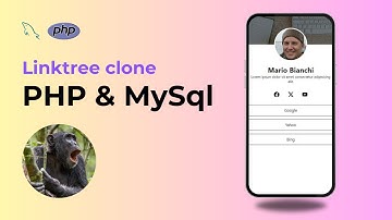 Linktree clone with PHP and MySql