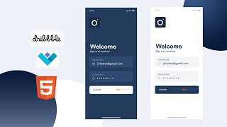 Dribbble design to HTML 5 in 15 minutes (For beginners)