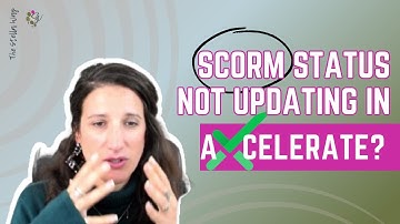 aXcelerate Scorm Content not Showing Complete Status