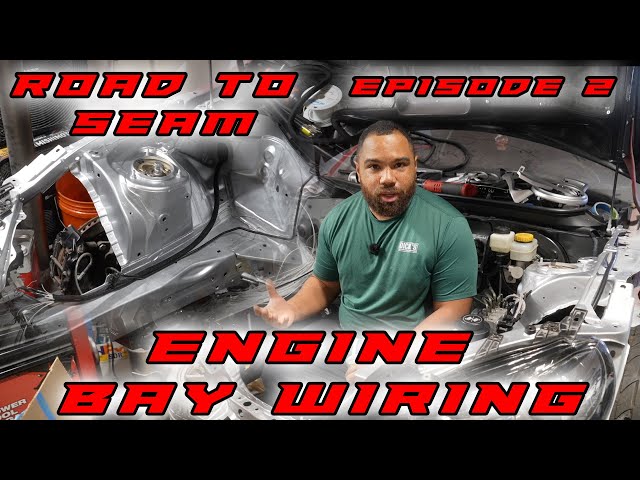 ROAD TO SEMA 2 | ENGINE BAY WIRING | TOYOTA 86 13B SWAP - YouTube