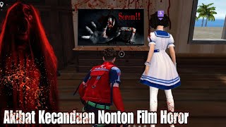 Film Pendek FF | Akibat Kecanduan Nonton Film Horor!!