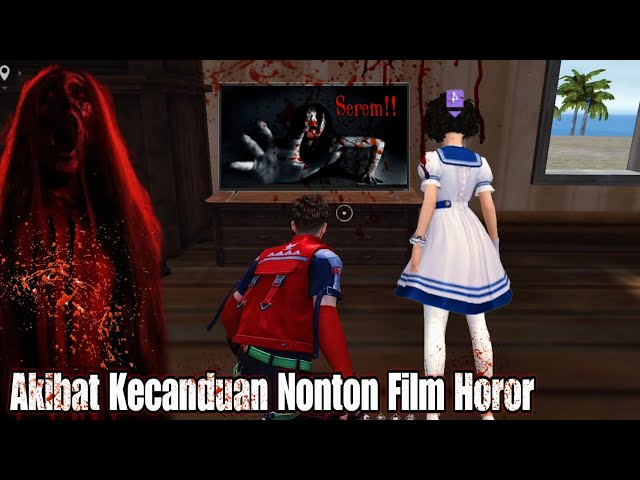 Film Pendek FF | Akibat Kecanduan Nonton Film Horor!! class=