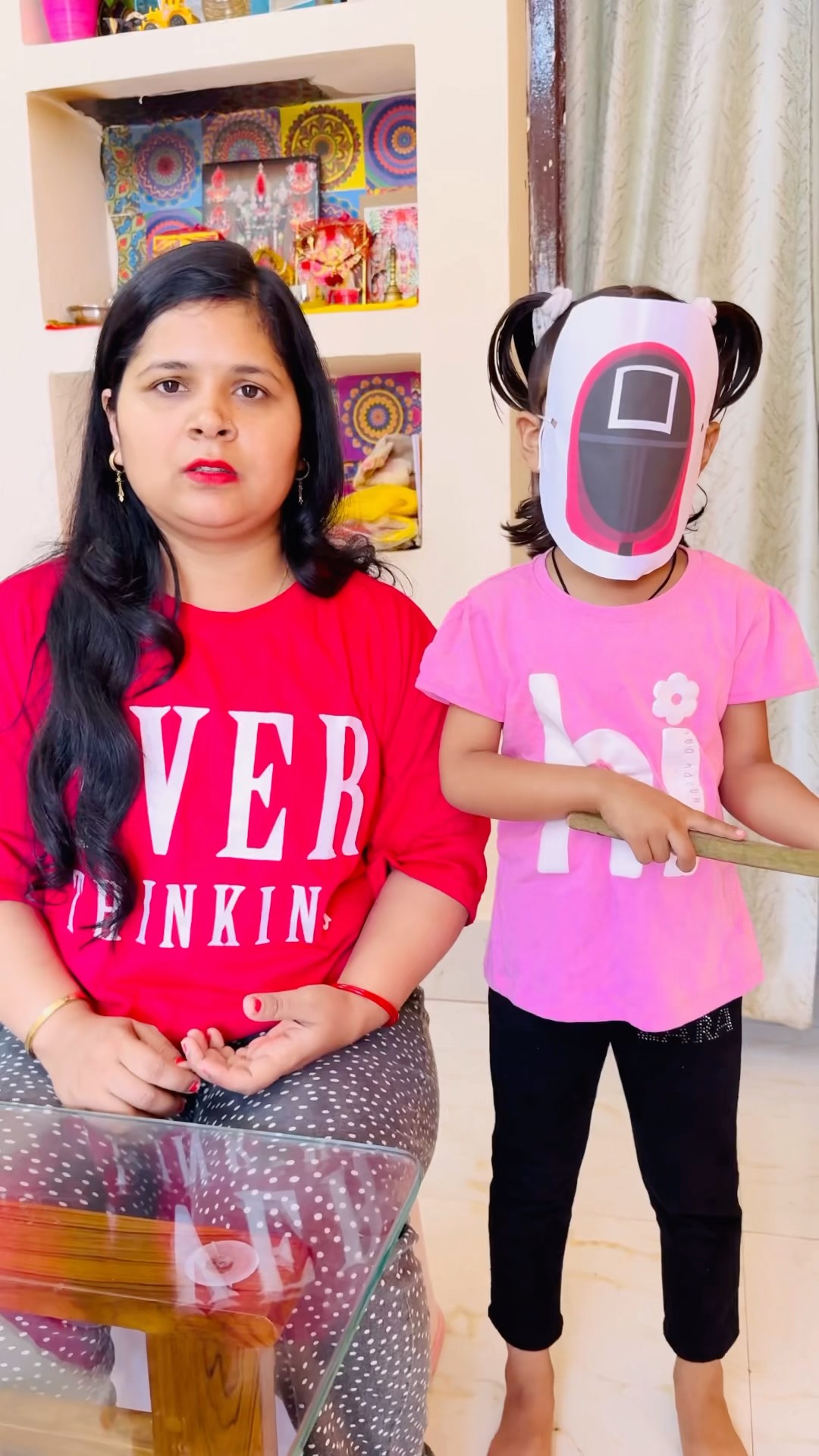 Tooktook mummy papa squid game me winner hoke kon bachega?