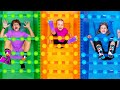 Good Habits Challenge With Color Balls Fun Stickers Dad Vs Kids 