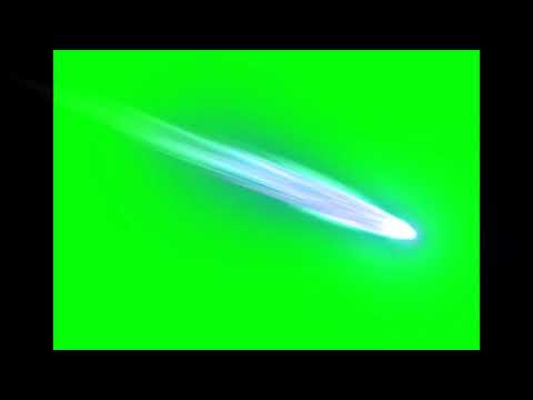 Comet Trail Green Screen Effect