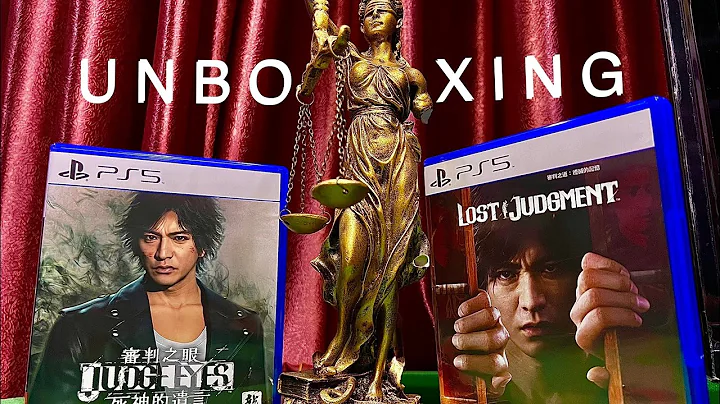 Judge Eyes & Lost Judgment (PS5) | UNBOXING