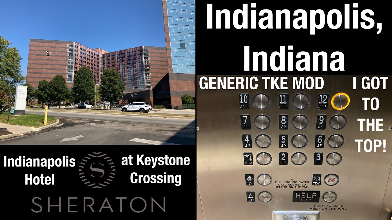 Success! Otis/TKE Traction Elevators/Lifts - Sheraton Indianapolis Hotel at Keystone Crossing - Ipls