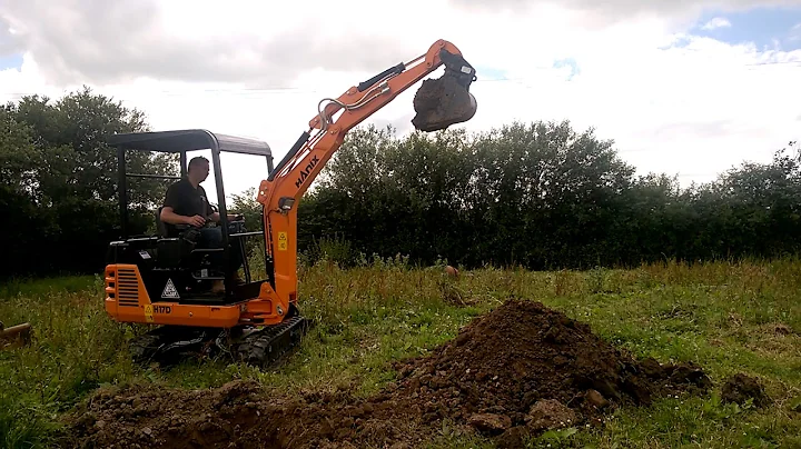 X Demo Hanix Excavator H17D