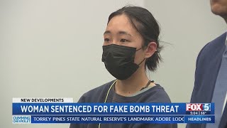 Woman Sentenced For Fake Bomb Threat