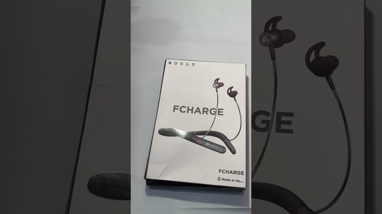 UNBOXING OF BOULT PROBASS FCHARGE NECKBAND 