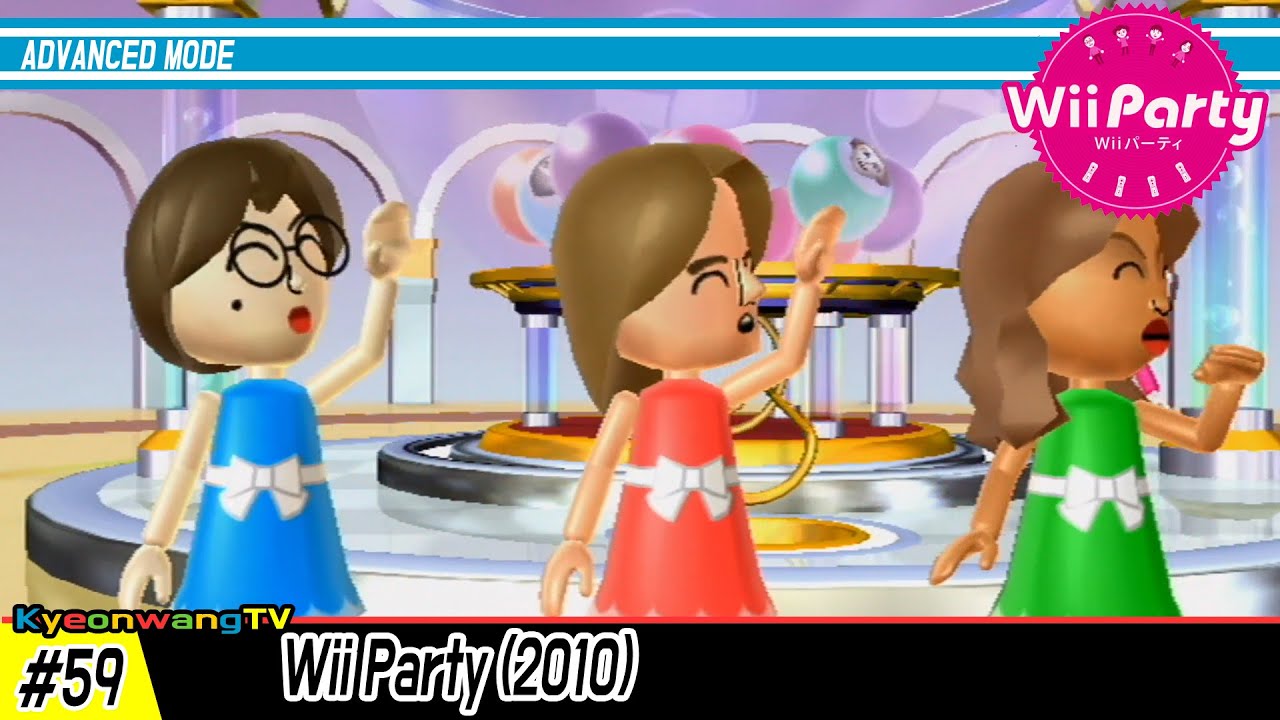 Wii Party -Bingo (Advanced, #59) Player Mom vs Ursula vs Naomi vs Gabriele