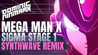 Mega Man X  Sigma Stage 1 [Synthwave Remix]