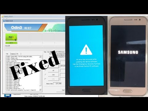 samsung logo stuck - software error -software update - Flash - fix