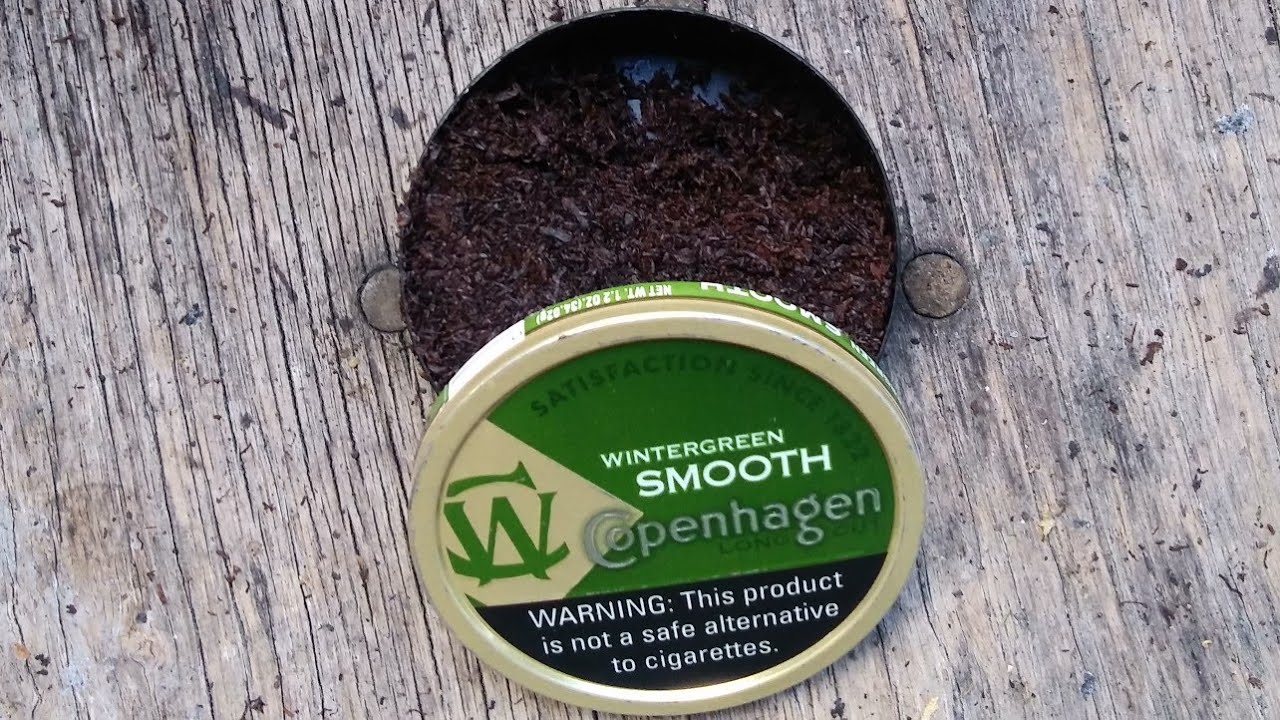 Copenhagen smooth wintergreen long cut YouTube
