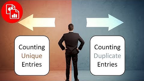 Count Unique or Duplicate Values in a List