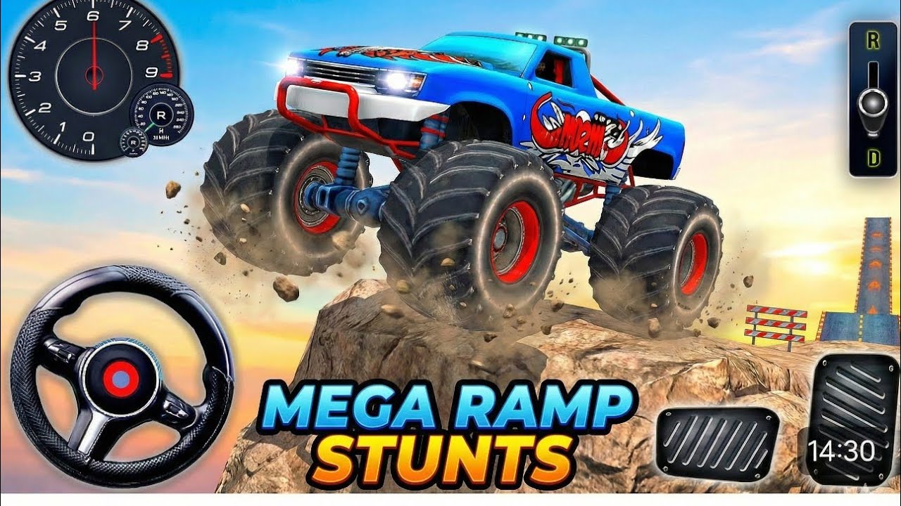 I Tried the Impossible Ramp with a Monster Truck 😱🔥| Android Game 2026