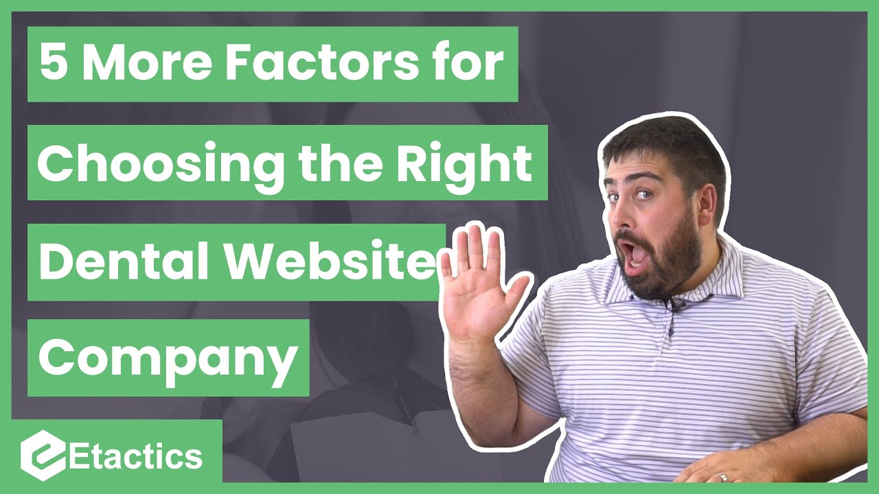 5 More Factors For Choosing The Right Dentist Design Company YouTube