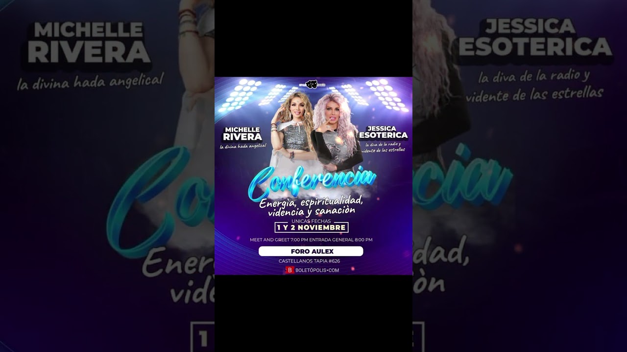 Jessica esotérica  Guadalajara junto a Michelle Rivera el misticismo, la magia Tarot show