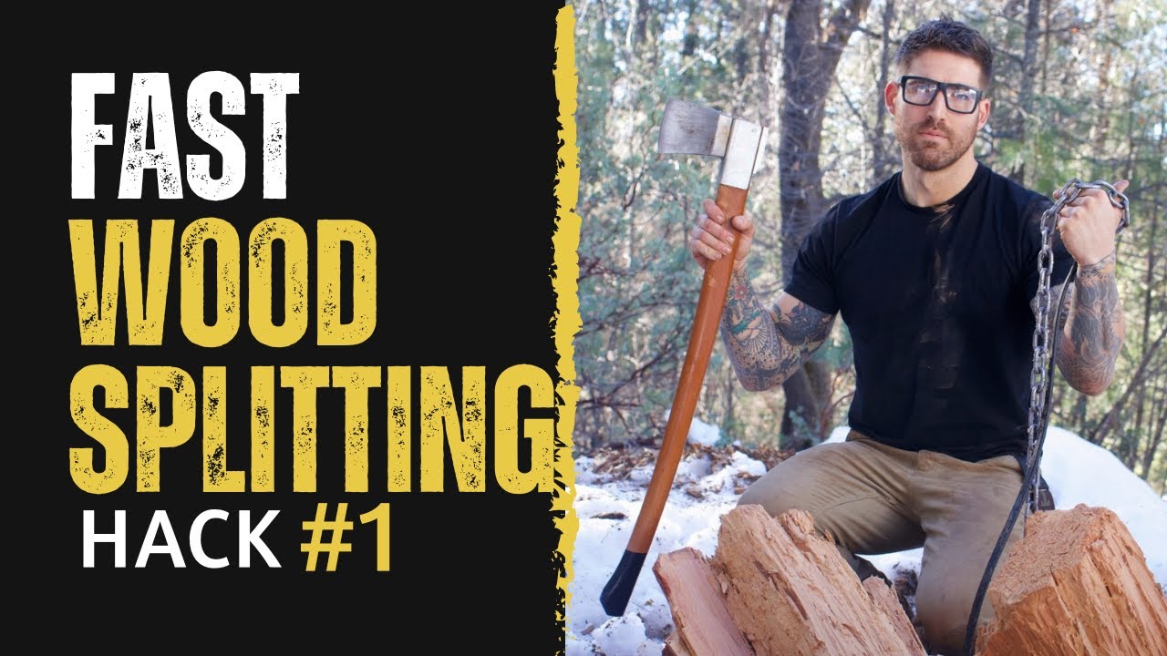 Wood Splitting Hack! YouTube