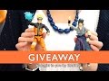 GIVEAWAY - S.H. Figuarts Naruto and Sasuke - Junko Takeuchi's Fun Fun Naruto Present Giveaway