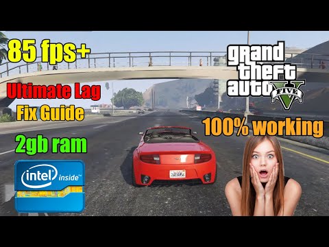 How To Fix Lag And Get Insane Fps On GTA 5 | Intel HD Graphics 520,620,630,4000,3000